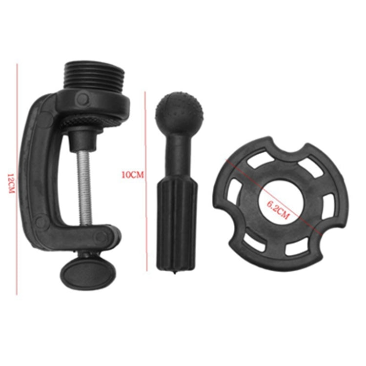 Black Adjustable Mannequin Holder Wigs Stand For Mannequin Head Hair Training Tool