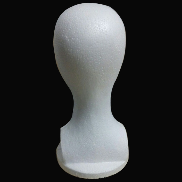 Female Model Head Styrofoam Hat Glasses Hair Wig Display Mannequin Stand