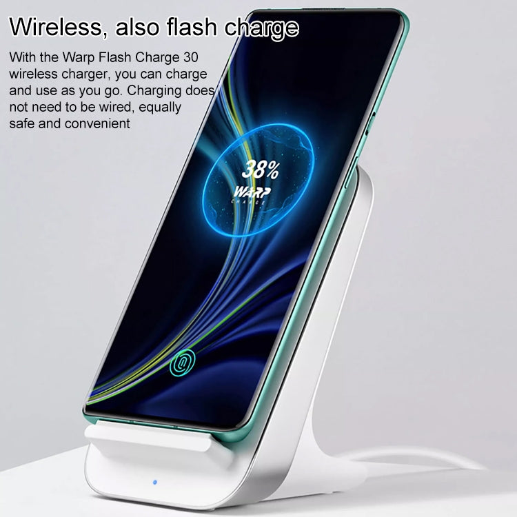 Original OnePlus Warp Flash Charging Mobile Phone Wireless Charger, Max Power: 30Wï¼ŒCN Plug