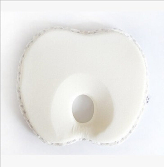 Newborn Infant Anti Roll Pillow Flat Head Neck Support Baby Gifts