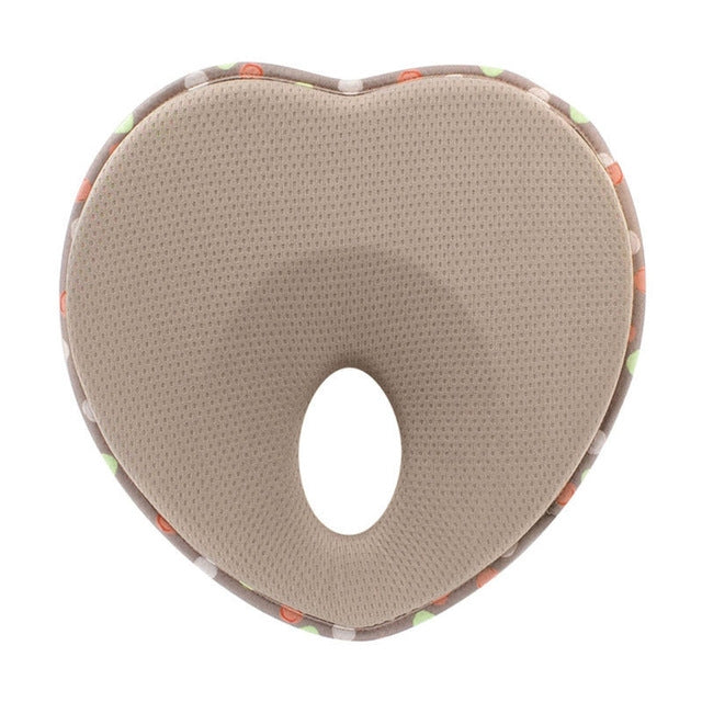 Newborn Infant Anti Roll Pillow Flat Head Neck Support Baby Gifts
