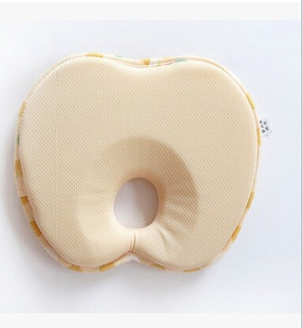 Newborn Infant Anti Roll Pillow Flat Head Neck Support Baby Gifts