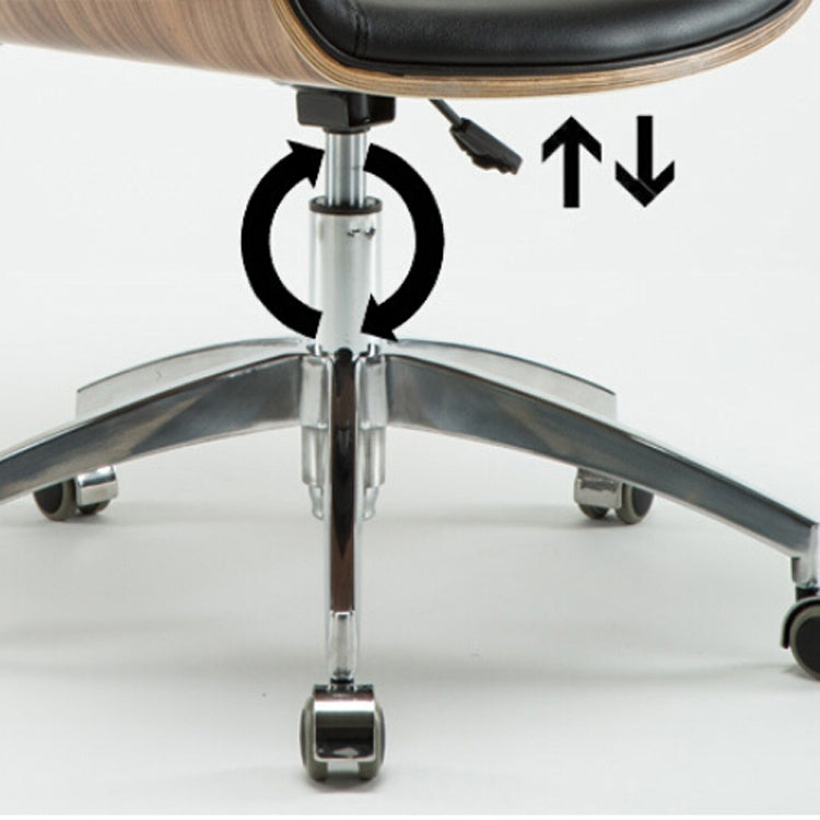 Fashion Comfortable Practical Rotate Chair Lift Office Chair(White + WhitePaint)