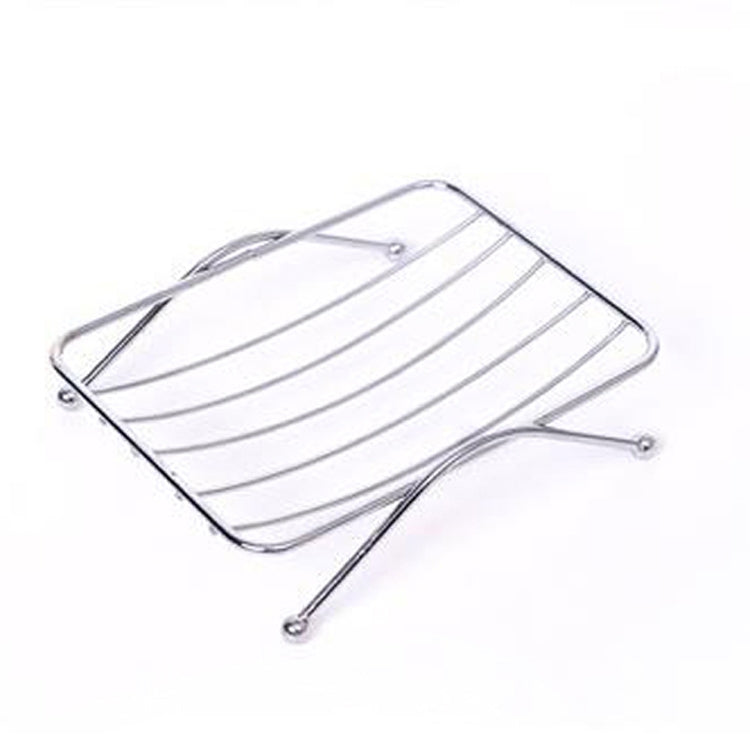 3 PCS Stainless Steel Soap Dish Bathroom Creative Drain Soap Box