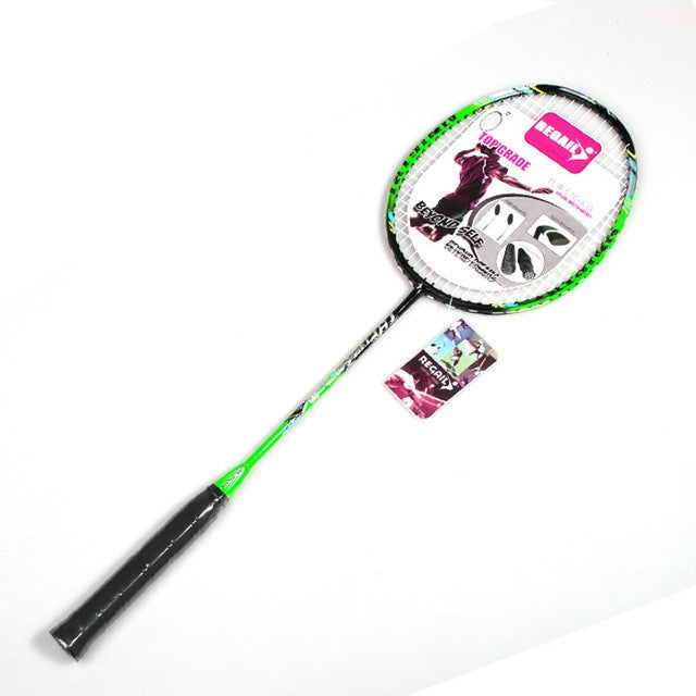 REGAIL 8019 2 in1 Carbon Durable Badminton Racket with Tote Bag