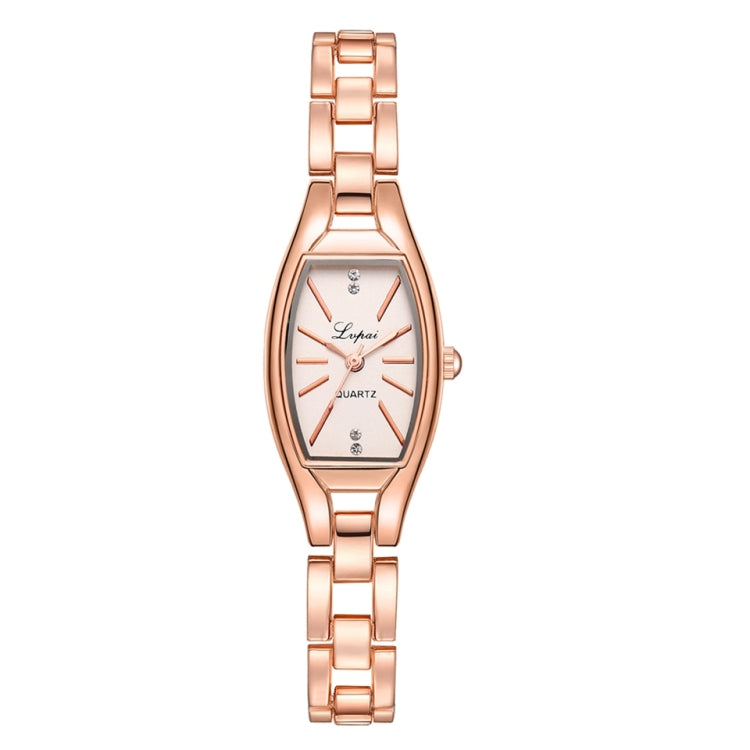Lvpai P177 Women Irregular Shape Dial Alloy Hollow Strap Bracelet Quartz Watch