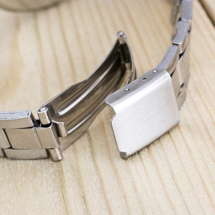 2 PCS Women Large Dial Stainless Steel Fine Strap Quartz Watch(Gold)