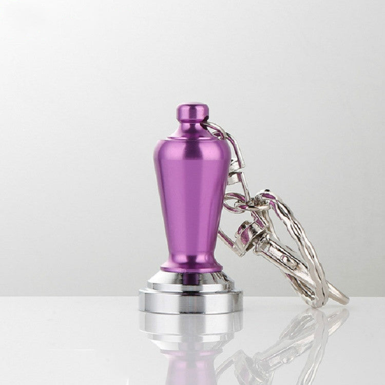 Creative Coffee Decorations Ornaments Powder Keychain