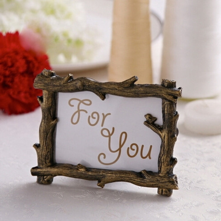 5 PCS Retro Wooden Wedding Home Decor Pictures Frame