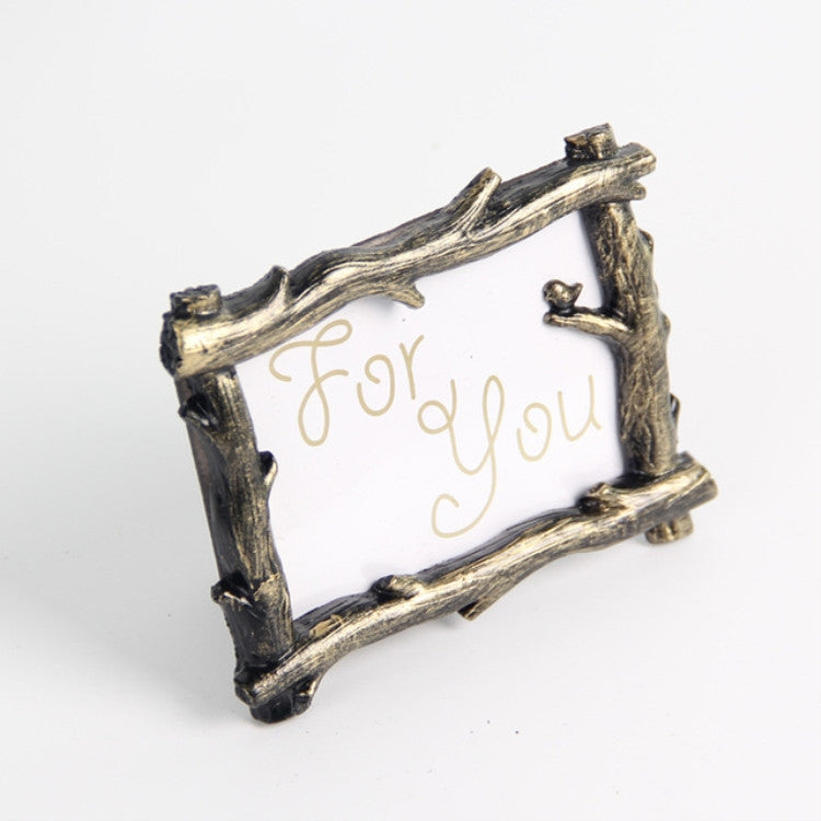 5 PCS Retro Wooden Wedding Home Decor Pictures Frame