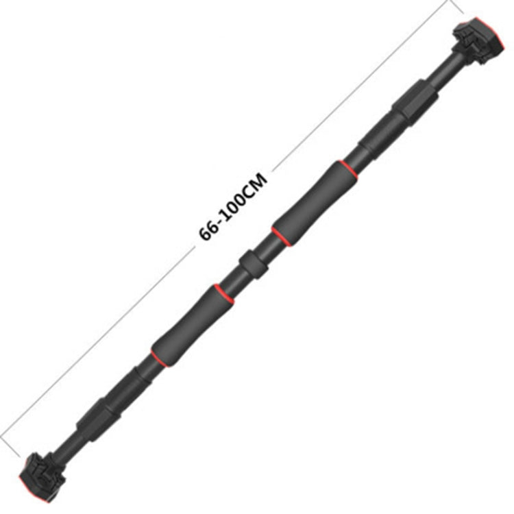 Square Pad Punch-free Indoor Horizontal Bar Household Fitness Equipment Pull-ups Equipment, Size:66-100CM