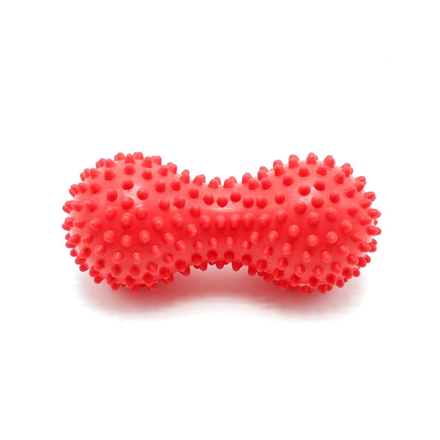 Peanut Shape Relieve Muscle Pain PVC Spike Massage Ball