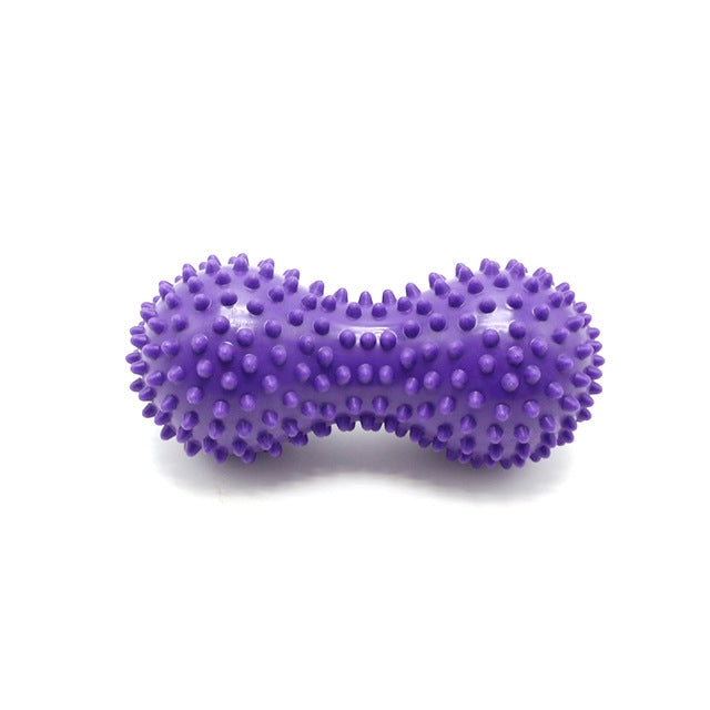 Peanut Shape Relieve Muscle Pain PVC Spike Massage Ball
