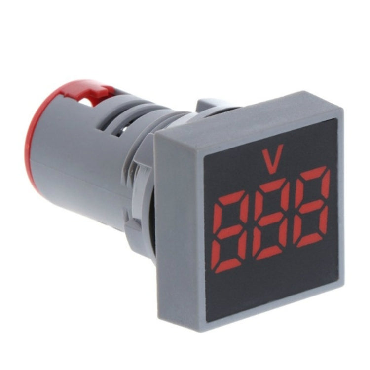 AD101-22VMS Mini AC 20-500V Voltmeter Square Panel LED Digital Voltage Meter Indicator