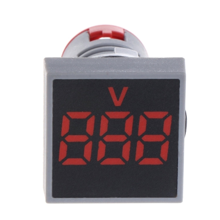 AD101-22VMS Mini AC 20-500V Voltmeter Square Panel LED Digital Voltage Meter Indicator