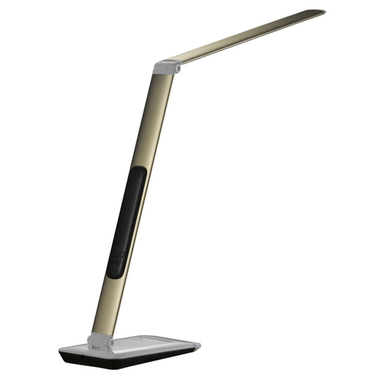 Fashion Folding Touch Button LED Eye Protection Table Lamp Colorful Atmosphere Night Light with 5-Levels Dimming & LCD Display Screen