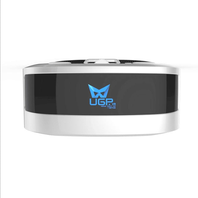 UGP H1 VR Glasses All In One 5.5 Inch 3D Virtual Reality Glasses Eight Core With bluetooth Gamepad For Movie Cinema ALL VR Game(Brown)