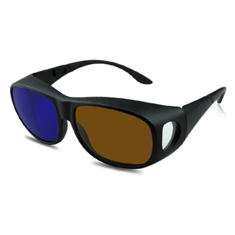 Brown Blue-Amber Cyan 3D Anaglyph Simple Style Plastic 3D Glasses for 3D Movies Games
