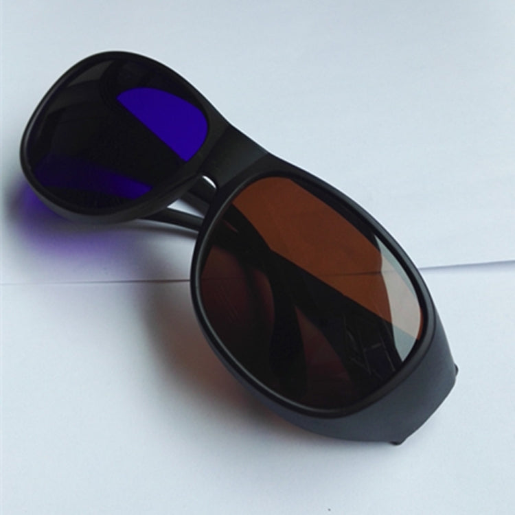 Brown Blue-Amber Cyan 3D Anaglyph Simple Style Plastic 3D Glasses for 3D Movies Games