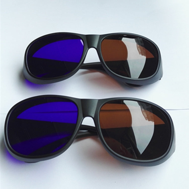 Brown Blue-Amber Cyan 3D Anaglyph Simple Style Plastic 3D Glasses for 3D Movies Games