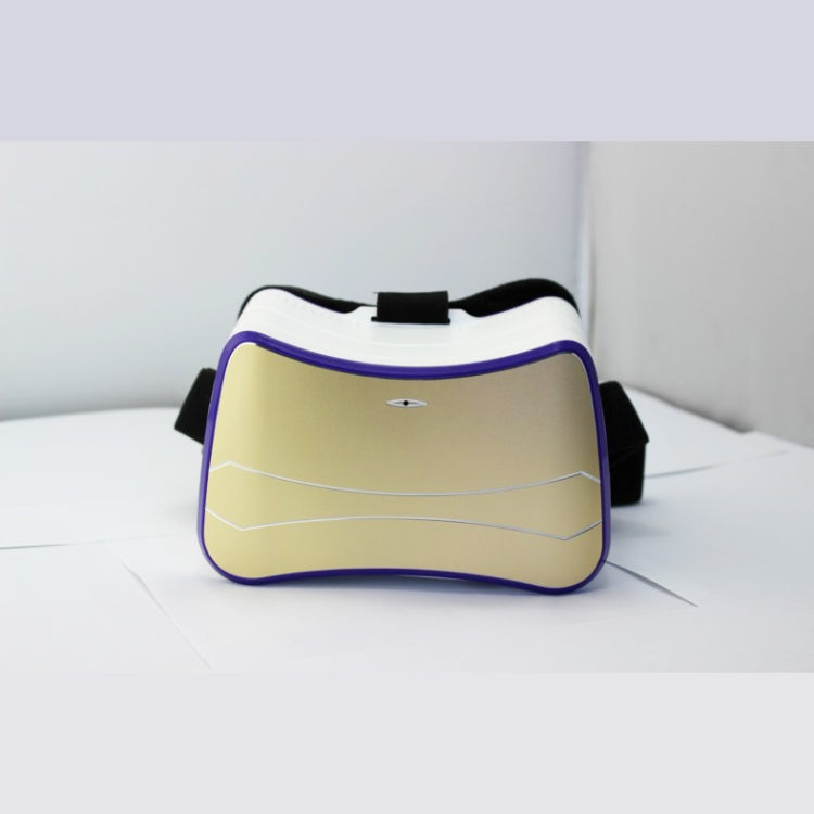 Quad Core All in One VR Headset Android 4.4 1G/8G Virtual Reality 3D Glasses Wifi Bluetooth USB TF Card Glavey(Gold)
