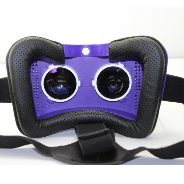 Quad Core All in One VR Headset Android 4.4 1G/8G Virtual Reality 3D Glasses Wifi Bluetooth USB TF Card Glavey(Gold)
