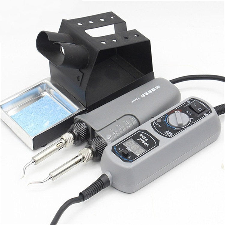 938D Tweezers Soldering Station Portable Electric Tweezers, Plug Type:US