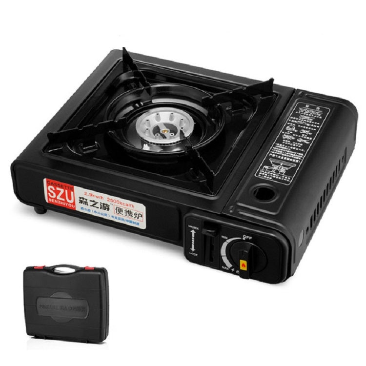Outdoor Portable Cassette Gas Stove Windproof Camping Hiking Induction Cooker