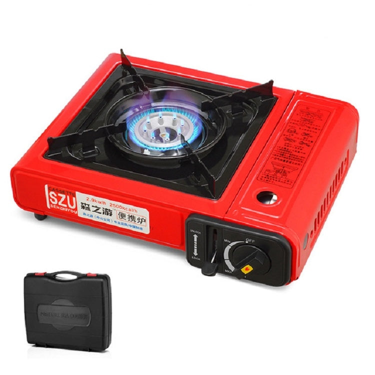 Outdoor Portable Cassette Gas Stove Windproof Camping Hiking Induction Cooker