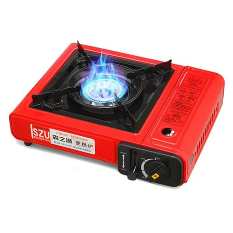 Outdoor Portable Cassette Gas Stove Windproof Camping Hiking Induction Cooker