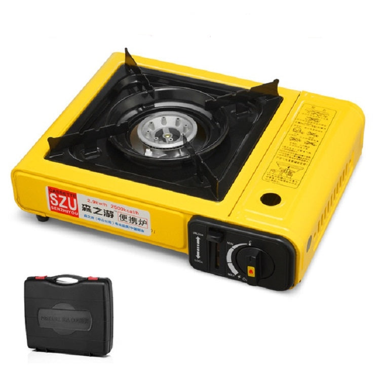 Outdoor Portable Cassette Gas Stove Windproof Camping Hiking Induction Cooker