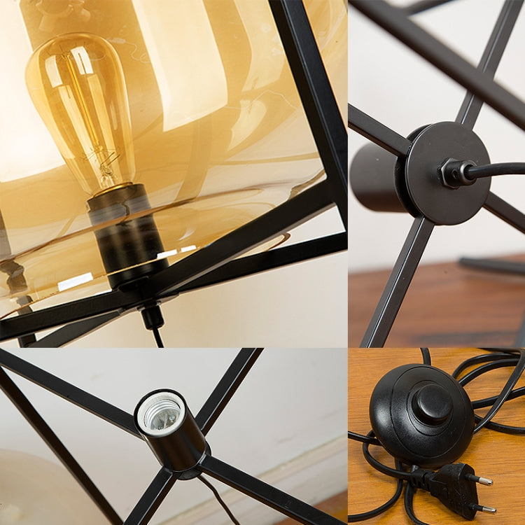 Personality Creative Glass Four-legged Floor Lamp