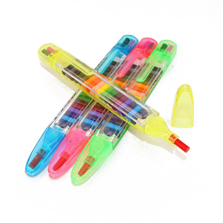 2 PCS Safe Non-toxic Oil Pastels Coloured Crayons Children Educational Painting Toys Random Color Delivery