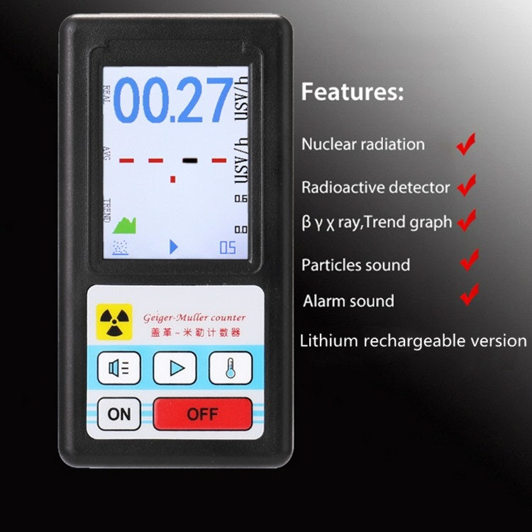 BR-6B Nuclear Radiation Detector Geiger Counter Geiger Tester
