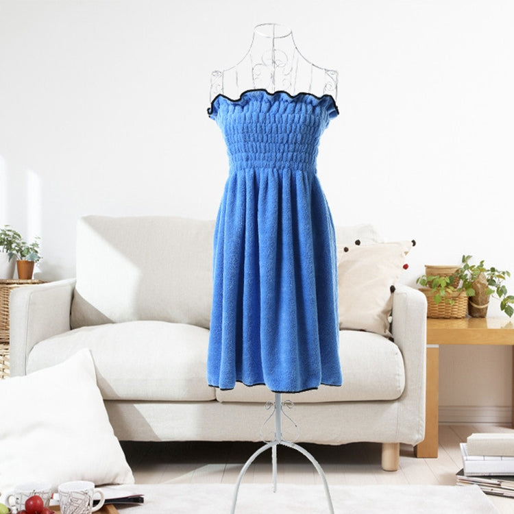 Microfiber Fabric Bath Towels Women Wearable Bath Skirt