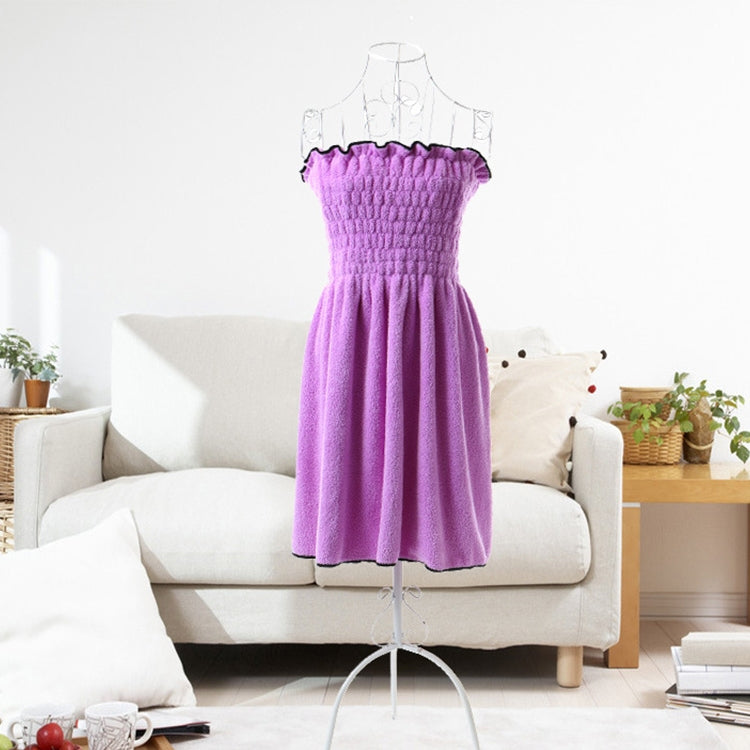 Microfiber Fabric Bath Towels Women Wearable Bath Skirt