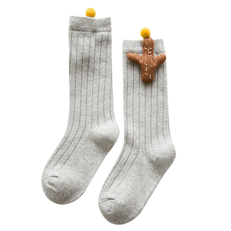 Baby Cartoon Anti-Slip Knitted Long Socks Knee Socks, Size:L