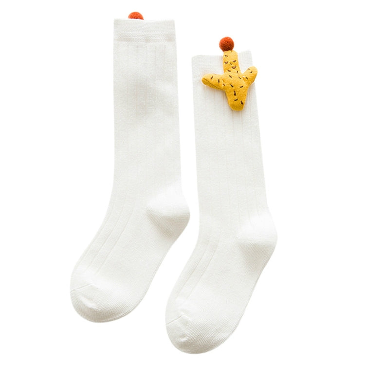 Baby Cartoon Anti-Slip Knitted Long Socks Knee Socks, Size:L