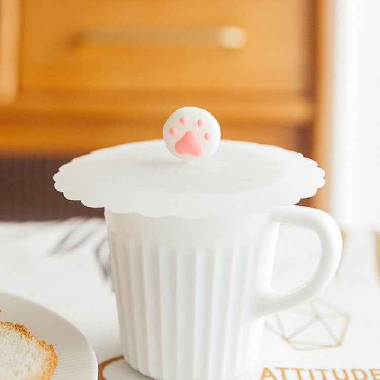 Cartoon Dust-proof Silica Gel Cup Lid, Random Style Delivery