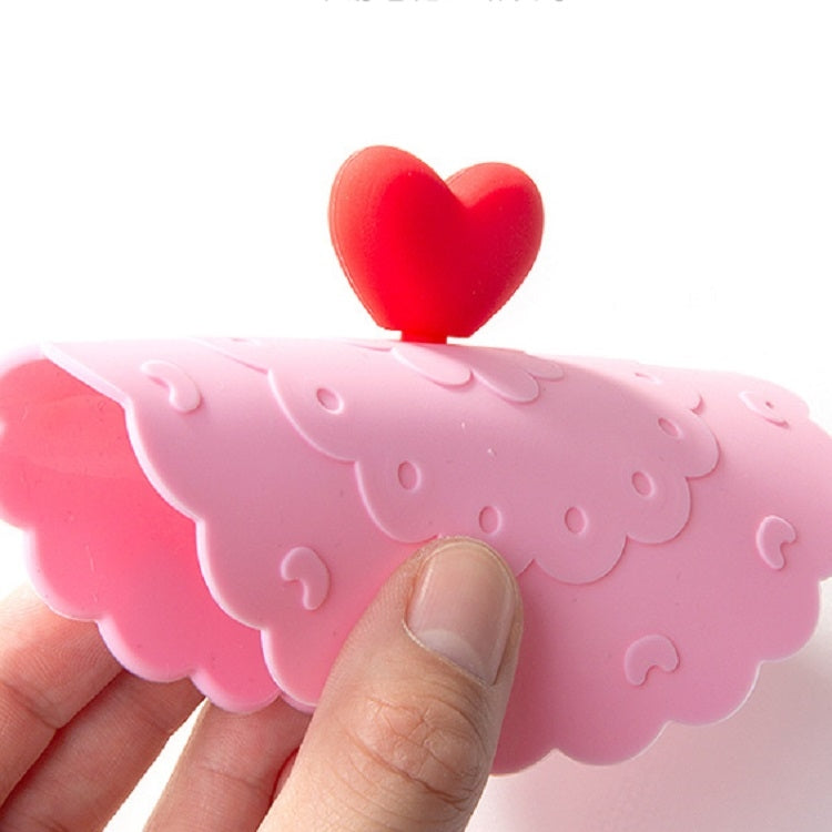 Cartoon Dust-proof Silica Gel Cup Lid, Random Style Delivery