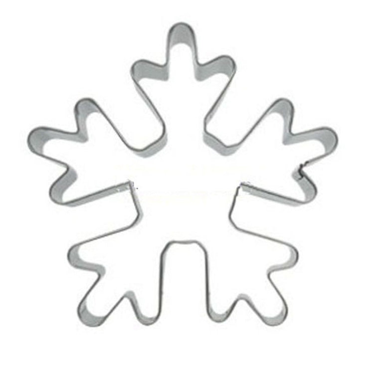Stainless Steel Cake Cookie Christmas Snows Shape Mould