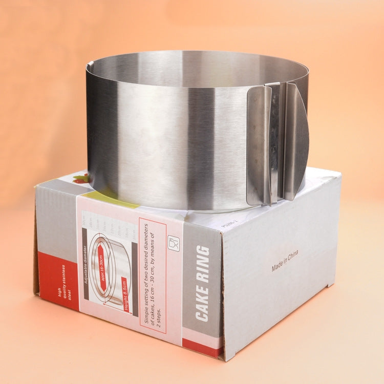 Stainless Steel Round Adjustable 6-12 inches Baking Cake Decorating Tool