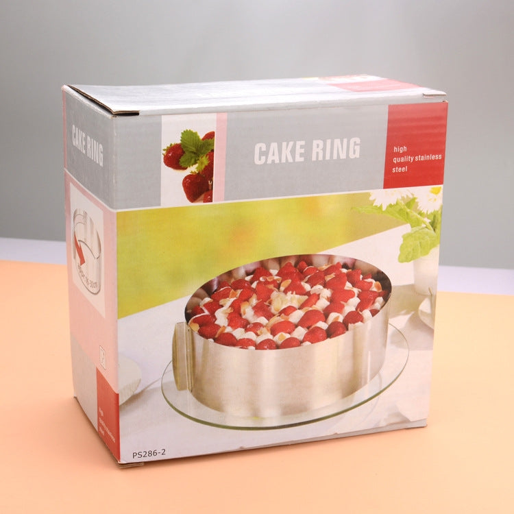 Stainless Steel Round Adjustable 6-12 inches Baking Cake Decorating Tool