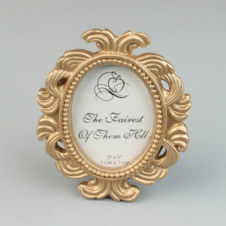 2 PCS Floral Photo  Round  Picture Frame Holder Wedding Home Decor