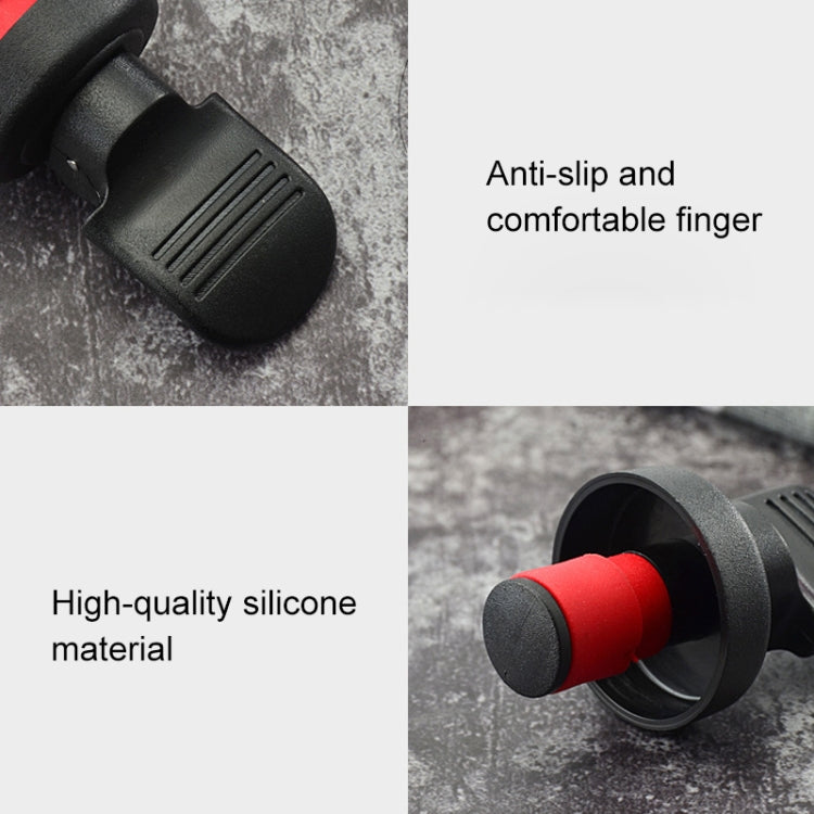 3 PCS Creative Wine Stopper Pumping Freshness Stopper Manually Pressing Wine Stopper