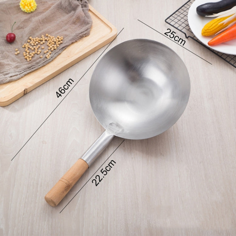 Stainless Steel Kitchen Spoon Water Spoon Large Scoop, Size:24cm