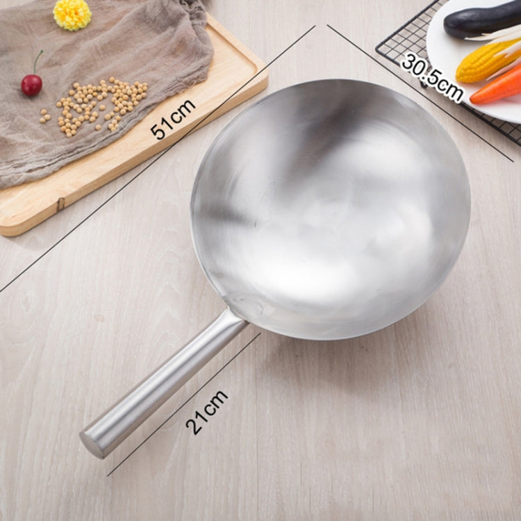 Stainless Steel Kitchen Spoon Water Spoon Large Scoop, Size:30cm