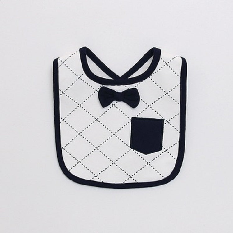 Groomsman Saliva Towel Child Fake Gentleman Bow Tie Personality Waterproof Bib
