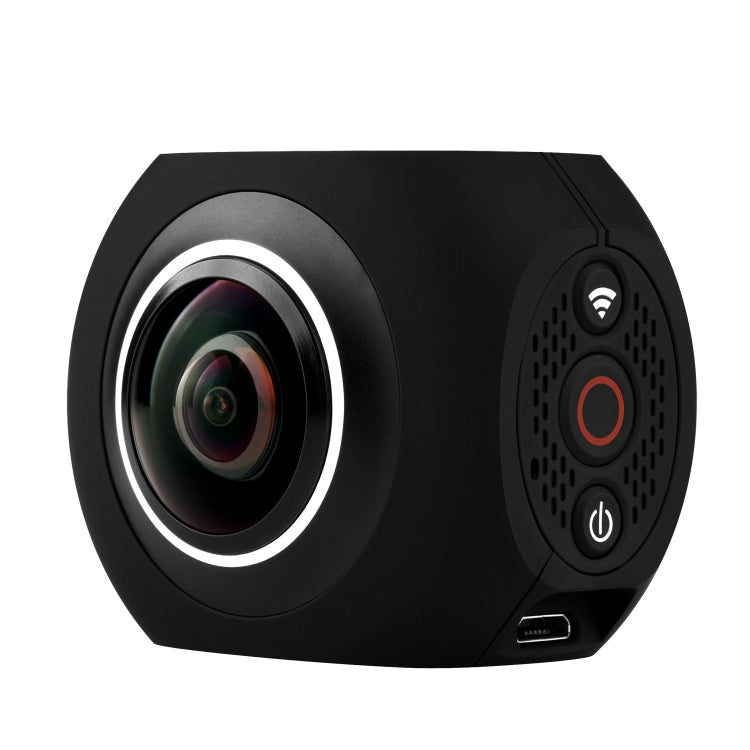 4K Panoramic Camera VR HD Dual Lens 360 Degree Motion Camera 720 Degree Outdoor Camera PANO360(Black)