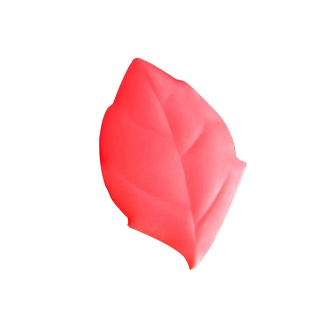 2 PCS Travel Outdoor Leaf Shape Creative Portable Silicone Wash Cup